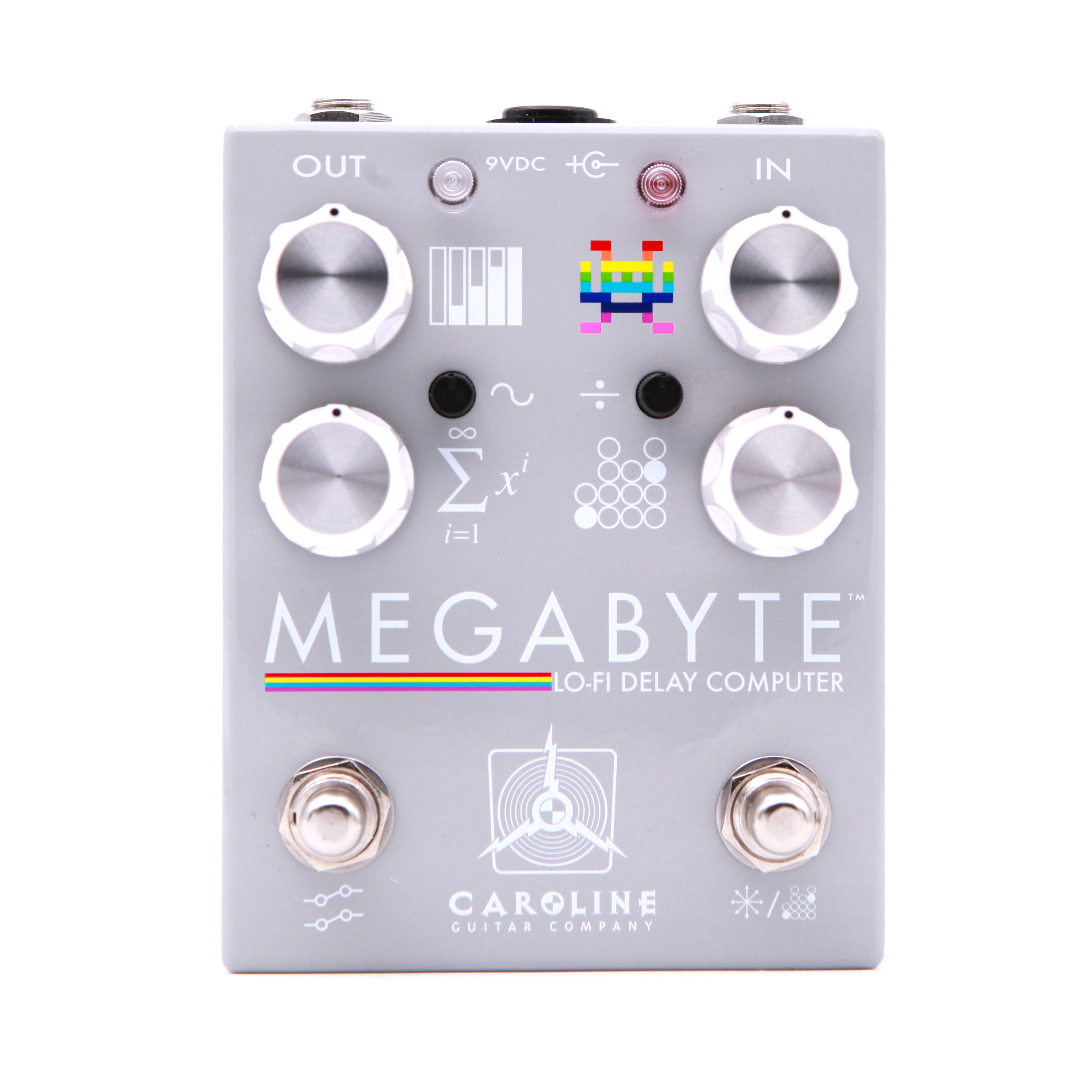 lo fi guitar pedal Caroline Effect Pedals - Megabyte Lo-Fi Delay