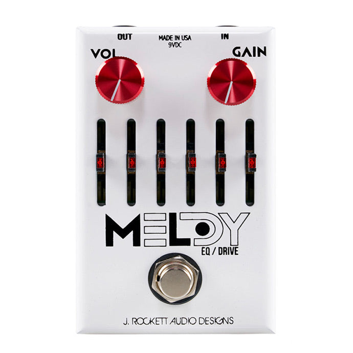 eq overdrive pedal Rocket Pedals - The Melody Overdrive - 6 Band EQ
