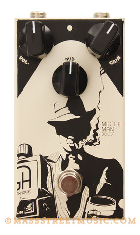 Greenhouse FX Middle Man Boost Pedal - front