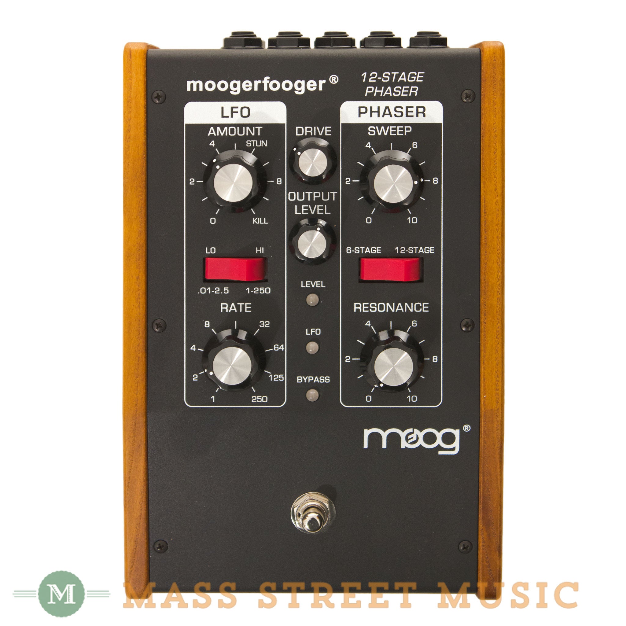 lfo pedal Moog MF-103 12 Stage Phaser Pedal