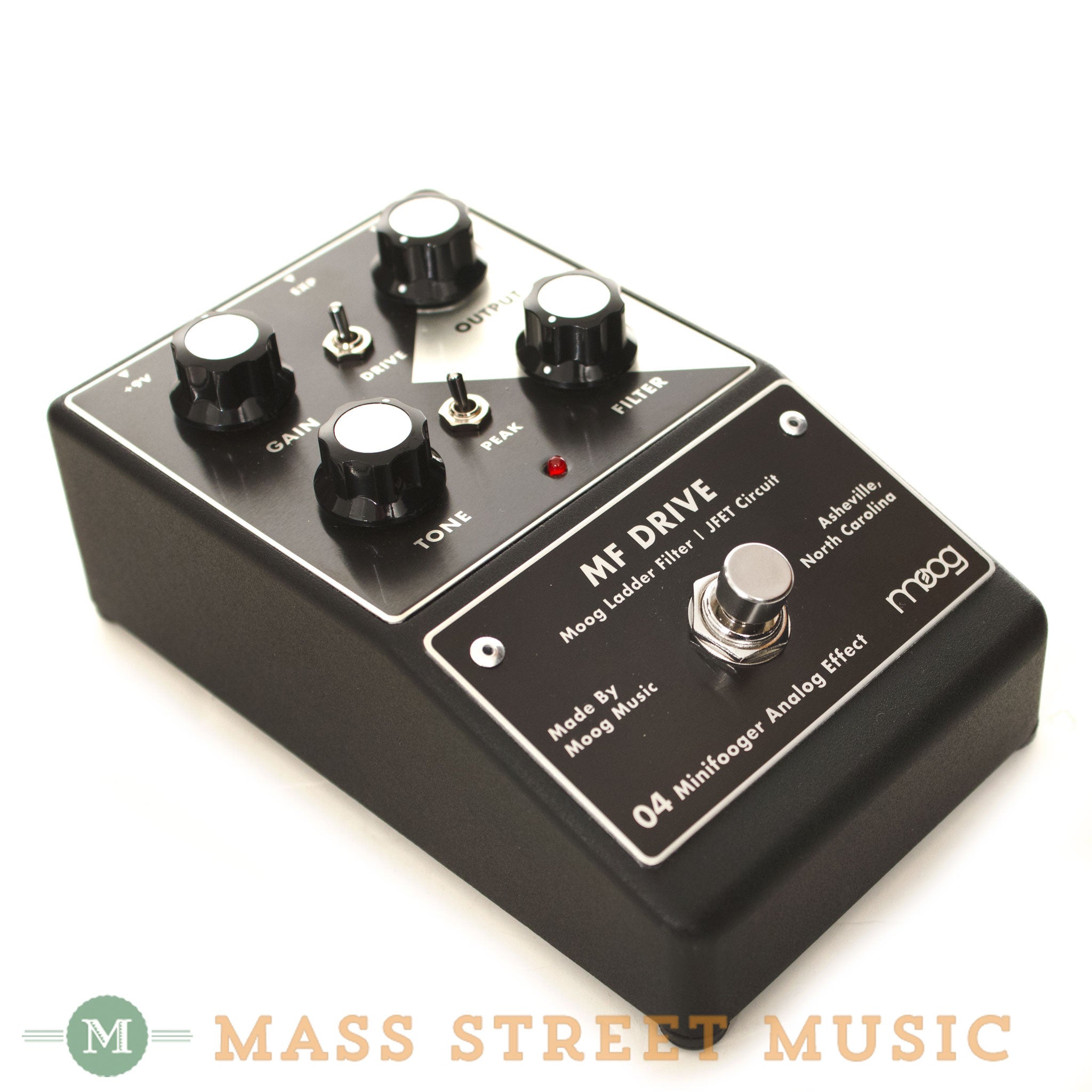 moog pedal guitar Moog - MF Drive Minifooger Overdrive Pedal