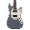 Fender Electric Guitars - Mustang 90 - Silver - Front Close