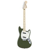Fender Mustang - Olive - Front
