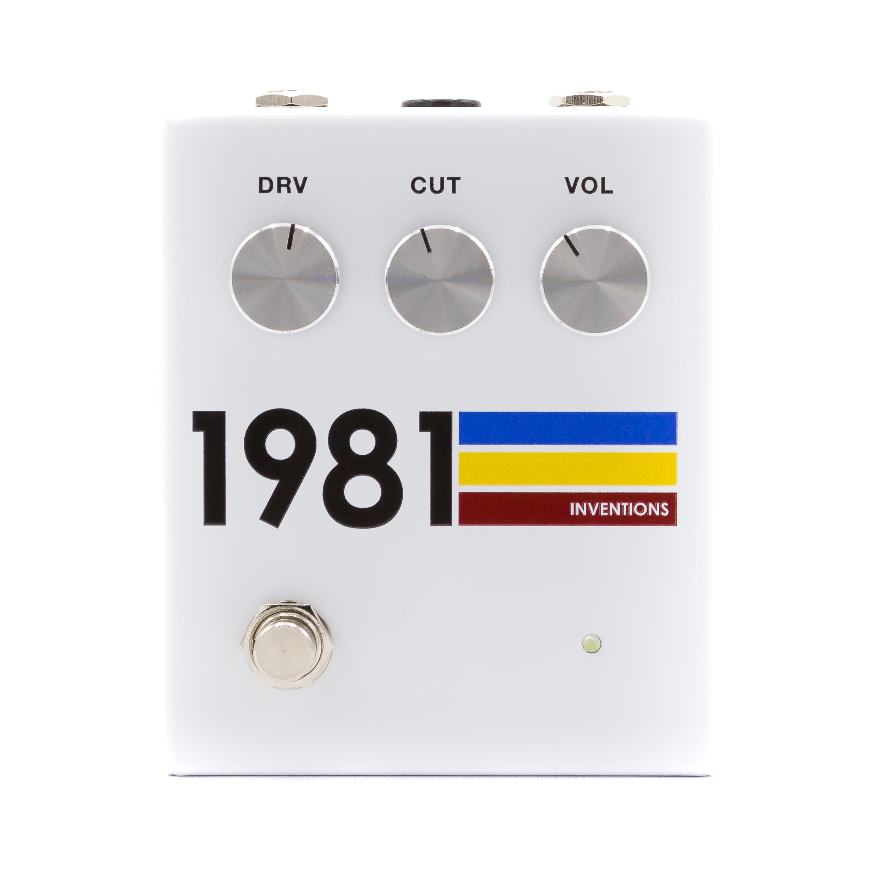 1981 distortion pedal 1981 Inventions - DRV No3 - White