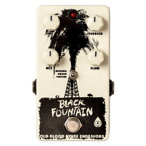 Old Blood Noise Endeavors Black Fountain Delay Pedal