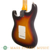 Fender Custom Shop - Postmodern Strat Journeyman Relic RW - 3 Tone Burst - Back Angle
