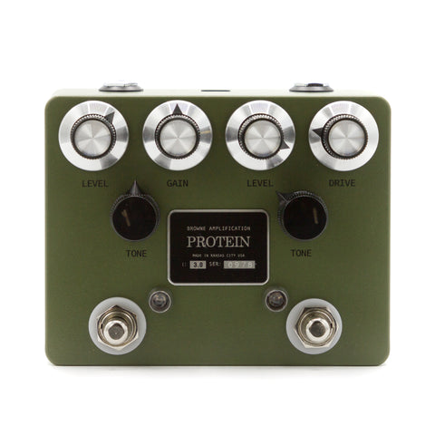 Browne Amplification - Protein Dual Overdrive V3 - Green
