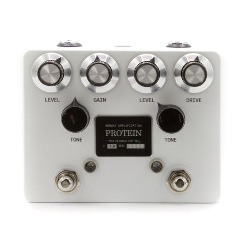 Browne Amplification - Protein Dual Overdrive V3 - White