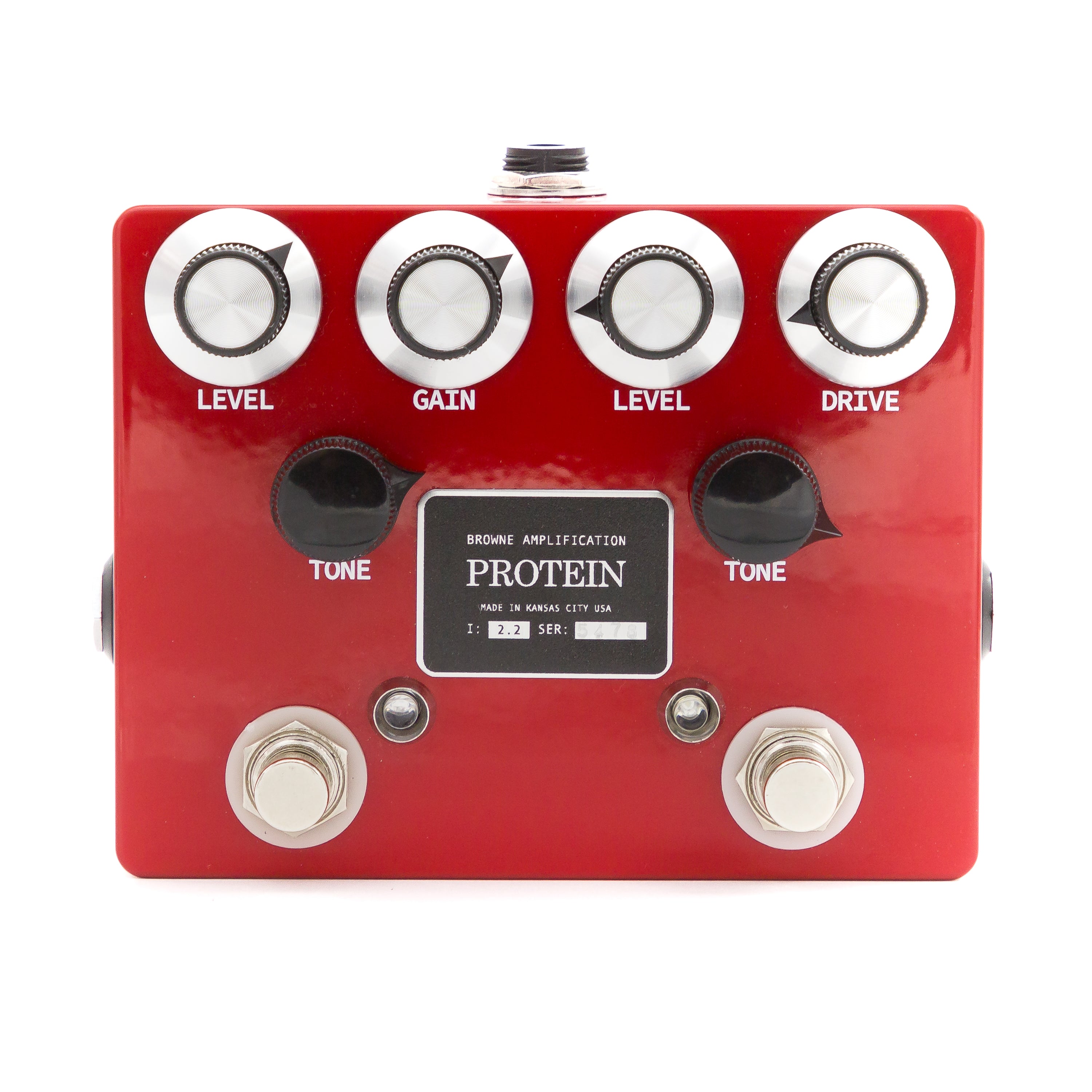 browne amplification protein pedal Browne Amplification - Protein Dual Overdrive