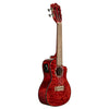 Lanikai QM-RDCEC Quilted Maple Red Cutaway Electric Concert