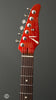 Tom Anderson Guitars - Raven Classic Shorty - In Distress - Candy Apple Red - Headstock