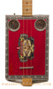 Kelly's Red American Cigar Box Guitar - body