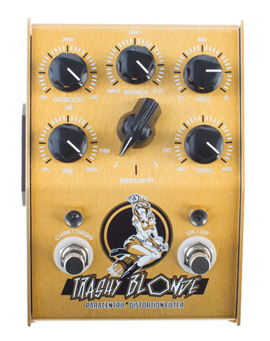 Stone Deaf FX Trashy Blonde Overdrive Pedal - front