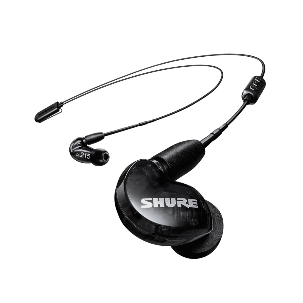 Shure Headphones SE215 Bluetooth - Black | Mass Street