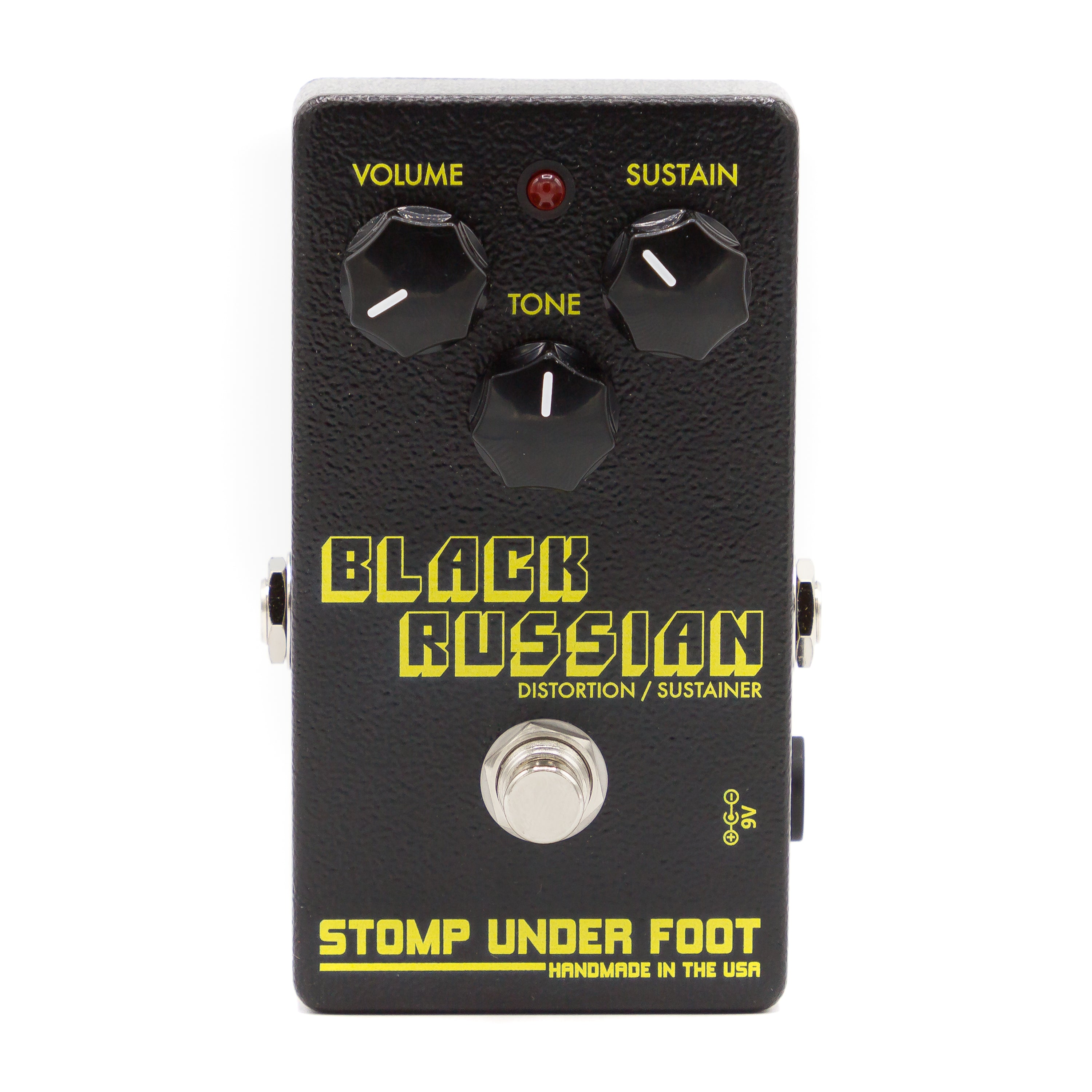 russian guitar pedals Stomp Under Foot - Black Russian