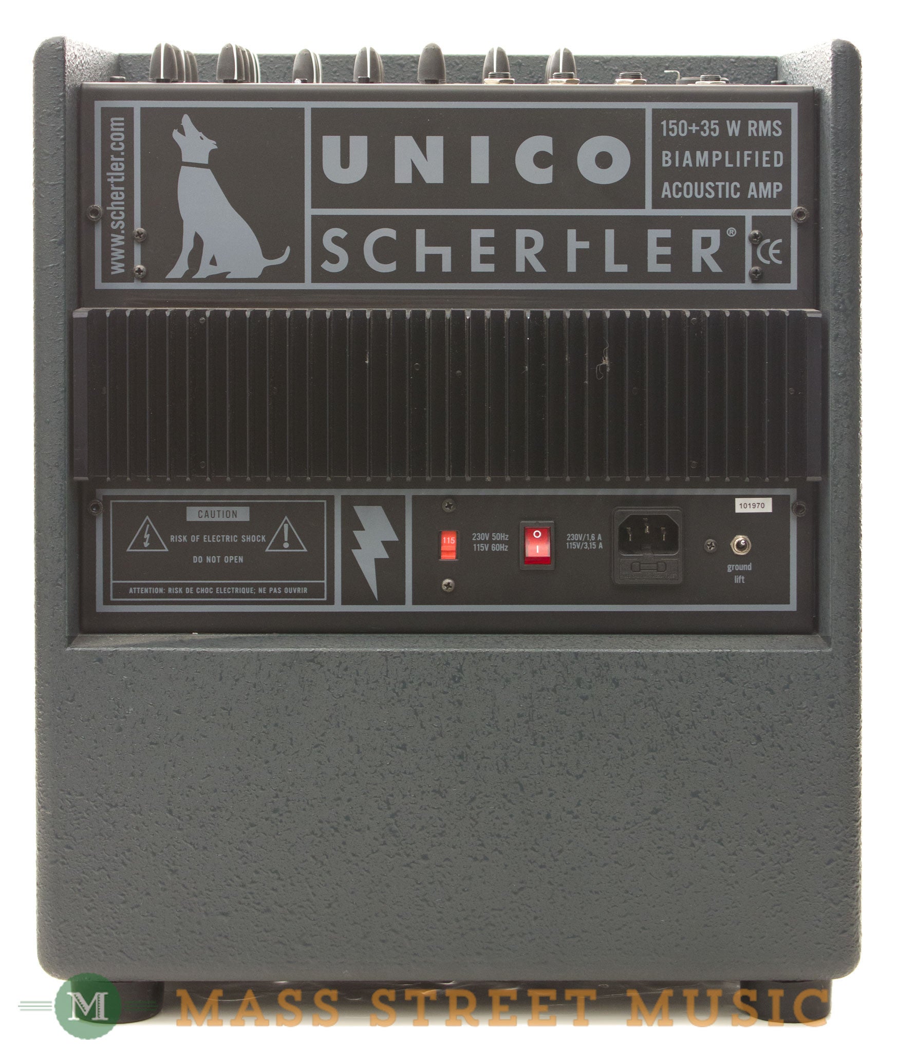 Schertler - Unico Used Acoustic Amp with Case | Mass Street Music