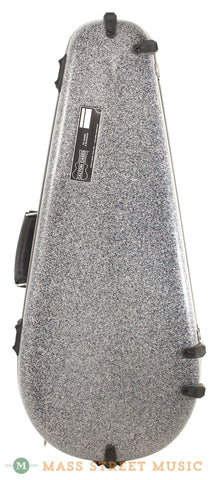 Calton Black Glitter F Style Mandolin Case - front