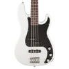 Squier - Affinity PJ Bass - White Front Close Up