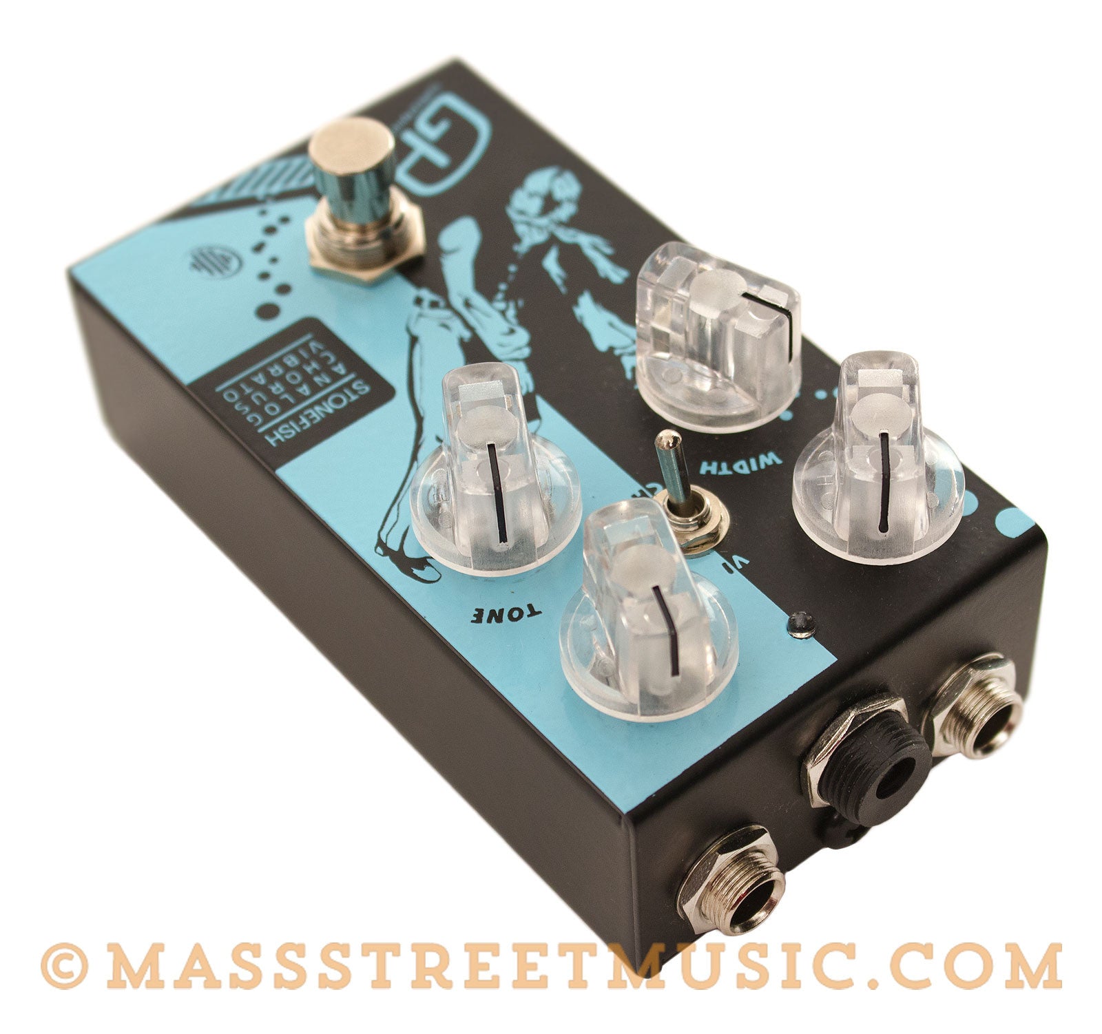 analog vibrato pedal Greenhouse Effects - Stonefish Analog Chorus/Vibrato