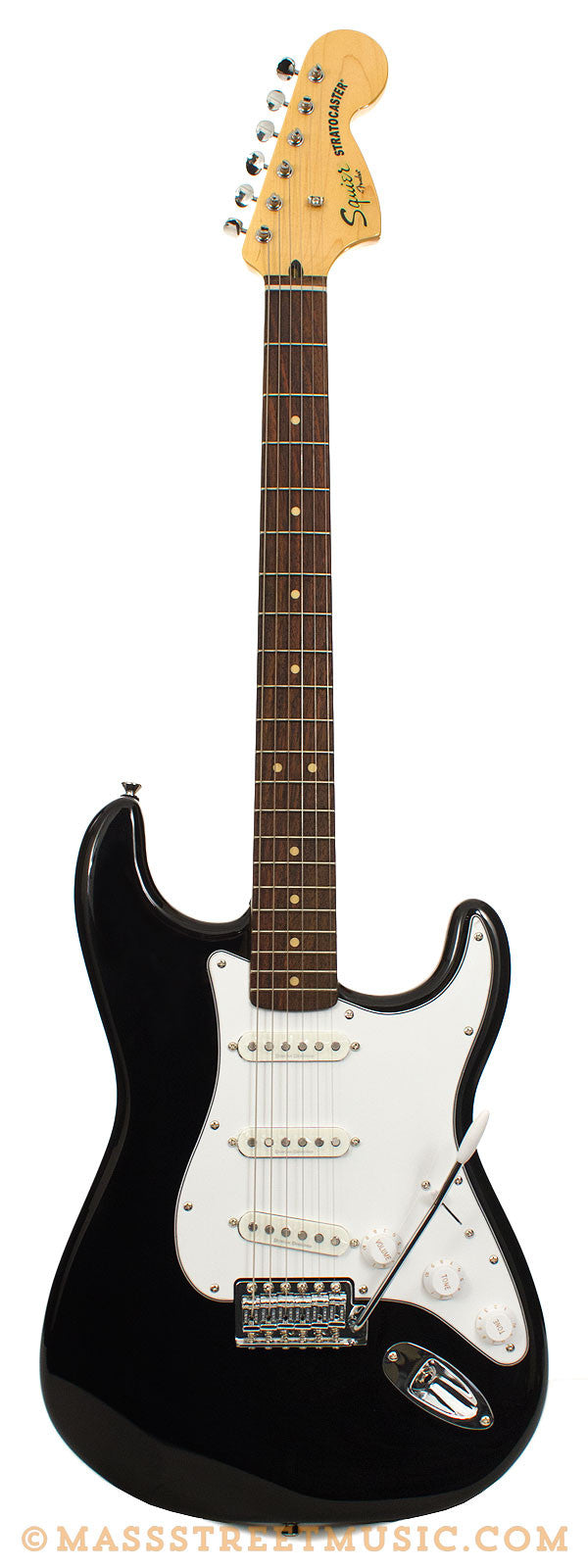 Squier - Stratocaster Vintage Modified Black Electric Guitar