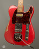 Tom Anderson Electric Guitars - T Classic In-Distress Lv3 - Fiesta Red - Angle