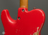 Tom Anderson Electric Guitars - T Classic In-Distress Lv3 - Fiesta Red - Back Angle