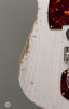 Tom Anderson Electric Guitars - T Classic w/ J-Trem - Transparent Dirty White Distress Lvl 3 - Wear 2