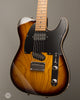 Tom Anderson Electric Guitars - T Classic Shorty Hollow  - Tobacco Burst with Binding - Angle