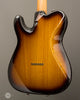 Tom Anderson Electric Guitars - T Classic Shorty Hollow  - Tobacco Burst with Binding - Back Angle