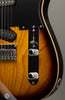 Tom Anderson Electric Guitars - T Classic Shorty Hollow  - Tobacco Burst with Binding - Controls