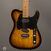 Tom Anderson Electric Guitars - T Classic Shorty Hollow  - Tobacco Burst with Binding - Front Close