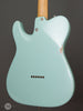 Tom Anderson Electric Guitars - T Icon - Daphne Blue In-Distress Level 2 - Angle Back
