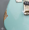 Tom Anderson Electric Guitars - T Icon - Daphne Blue In-Distress Level 2 - Distress