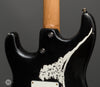 Tom Anderson Guitars - Icon Classic -  Black over Olympic White - In-Distress Lv3 - Heel