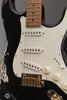 Tom Anderson Guitars - Icon Classic -  Black over Olympic White - In-Distress Lv3 - Pickups