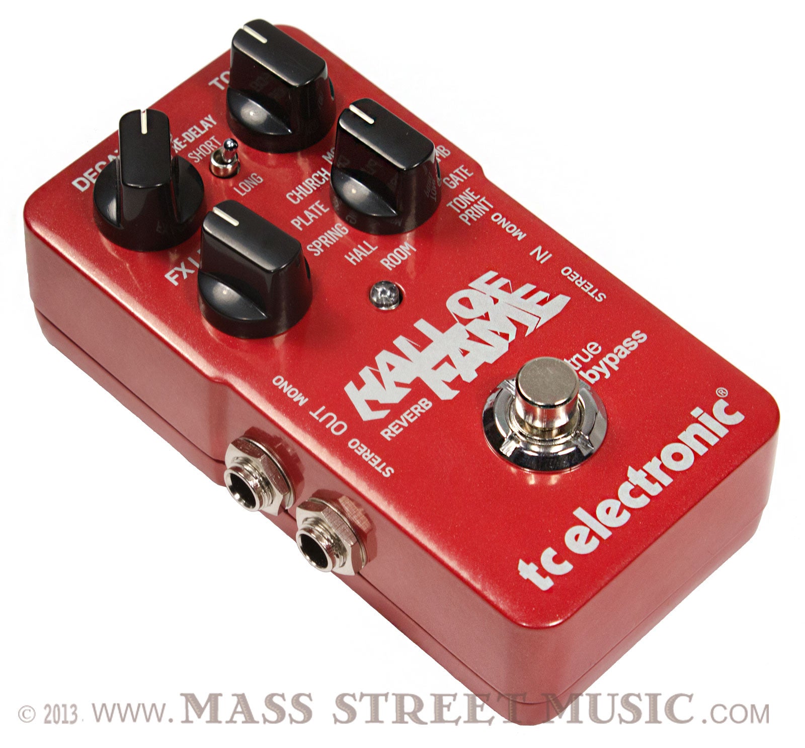 hof reverb pedal TC Electronic Hall of Fame Reverb Pedal