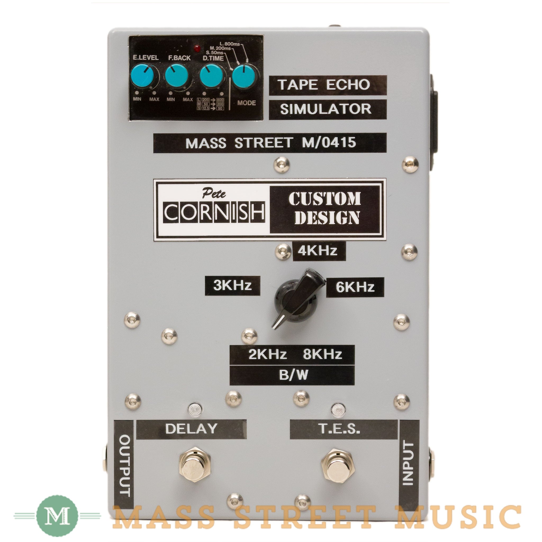 pete cornish pedals Pete Cornish Effect Pedals - TES Tape Echo Simulator