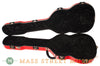 Calton Red/Black Telecaster Guitar Case - open