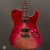 Tom Anderson Guitars - Top T - Shorty Hollow - Strawberry Shortcake - WakeSurf With Binding - Front Close