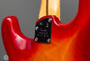 Fender Guitars - American Ultra HSS Stratocaster - Plasma Red Burst - Heel