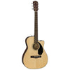 Fender Acoustic Guitars - CC-60SCE - Natural - Angle