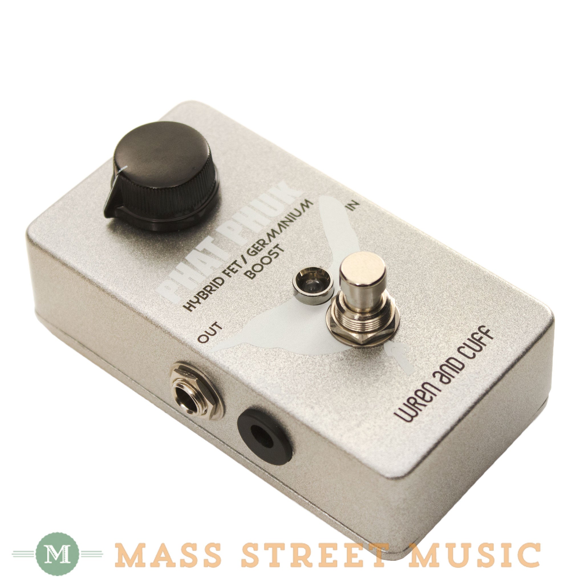 Wren and Cuff Phat Phuk JFET/Germanium Boost Pedal | Mass Street Music