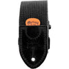 Martin Straps - Woven Strap w/Leather Ends - Black