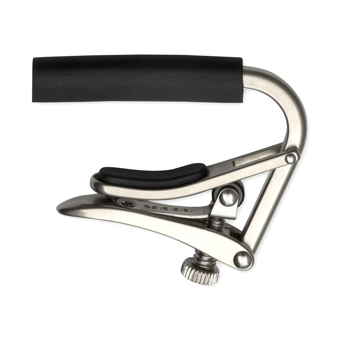 SMART CAPO - STEEL STRING - FINGERSTYLE« Capo Pour Guitare Avec Cordes En Acier Rayon Plat Couleur Noir SMART CAPO - STEEL STRING - FINGERSTYLE« Capo Pour Guitare Avec Cordes En Acier Rayon Plat Couleur Noir