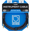 Boss 10' Woven Instrument Cable