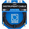 Boss 20' Woven Instrument Cable