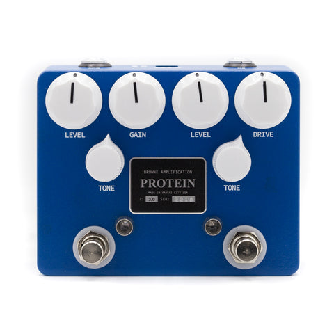 Browne Amplification - Protein Dual Overdrive V3 - MSM Blue