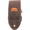 Martin Straps - Woven Strap w/Leather Ends - Brown