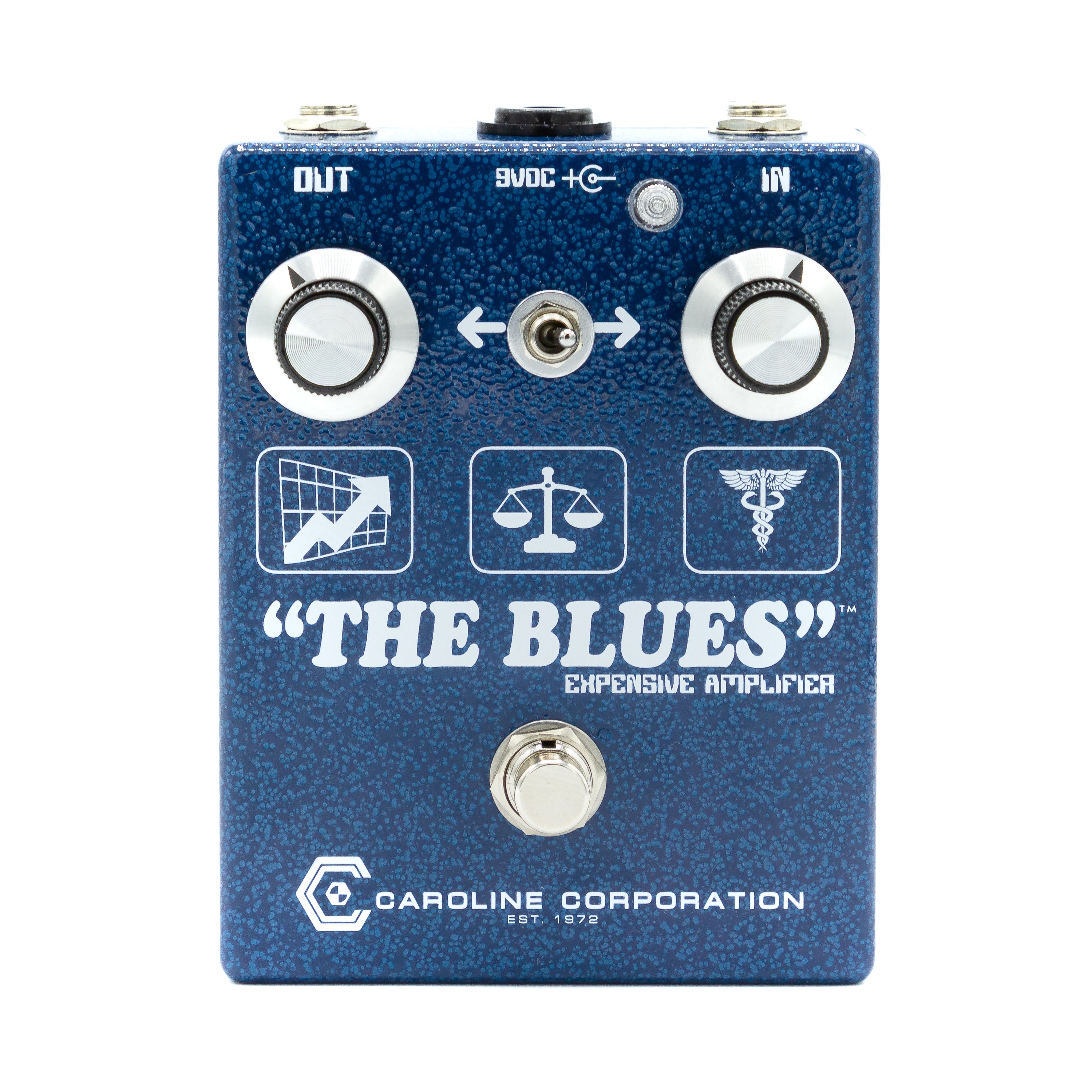 blues guitar pedals Caroline Guitar Company The Blues Overdrive Guitar Effects Pedal