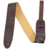 Martin Straps - Strap Italian Leather w/Suede Back - Brown